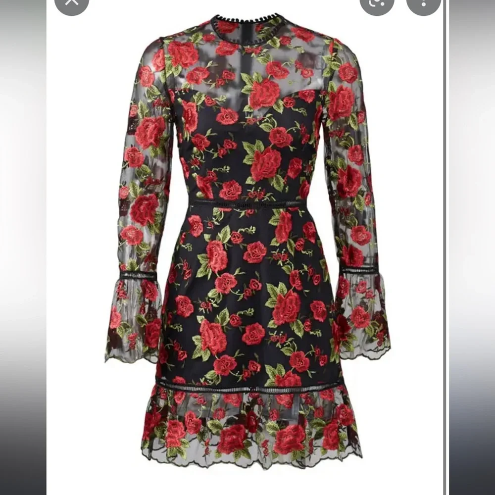 Beautiful rose dress by Saylor NY - Picture 2 of 10